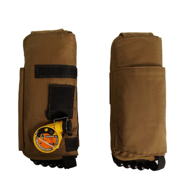 Tactical Inflatable Side Pouch PFD for Special Operations (Auto Hydrostatic) Coyote (212) / Universal Size