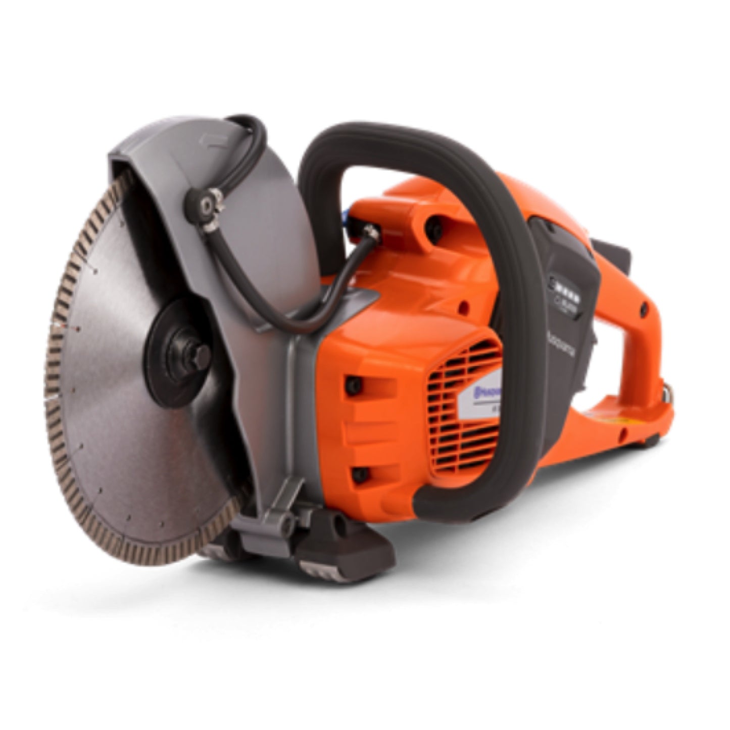Husqvarna Battery Powered Circular Saw Package-(1) BPC SAW (2) 40V batteries (1) 330 watt charger (3) blades (F-3 varicut , tacticut S35S BAT, CBT 9"x18T) (1) Reflective shoulder strap