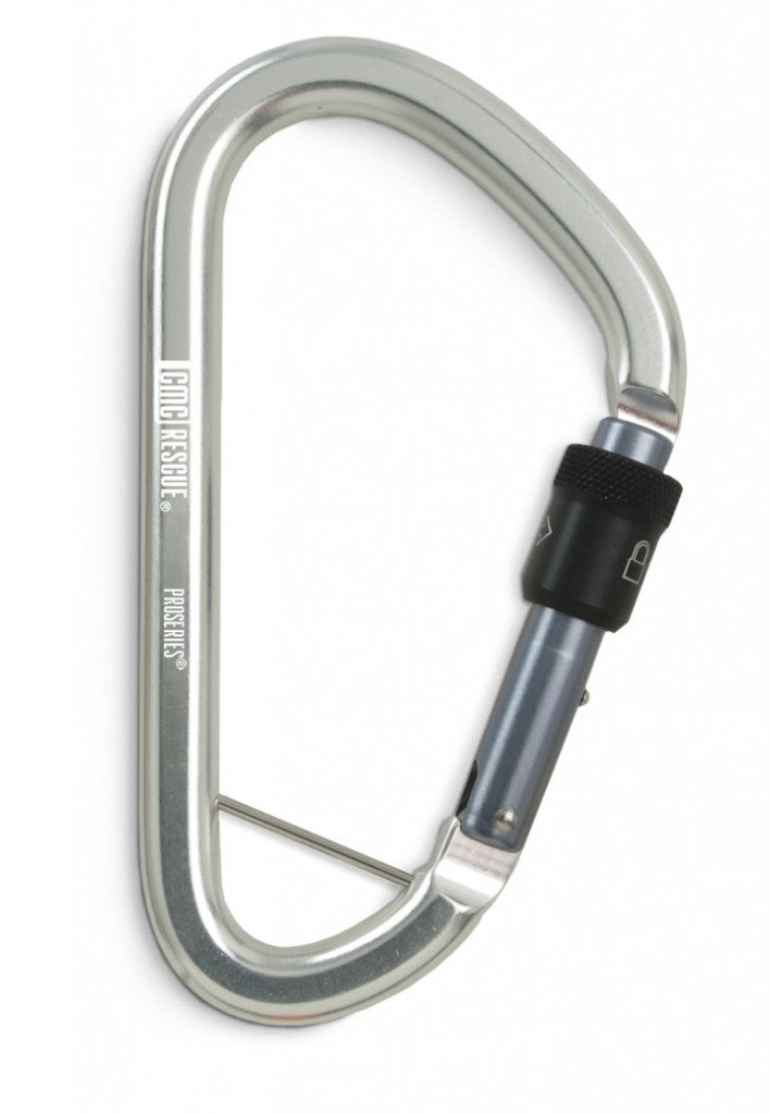 Proseries Aluminum Key-Lock Carabiners XL Screw-Lock, Brite