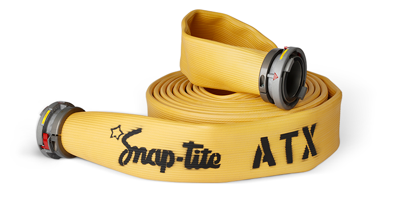 Snap-Tite ATX Rubber Hose - 5 in. Diameter Yellow / 25 Foot / 5 in NH Aluminum