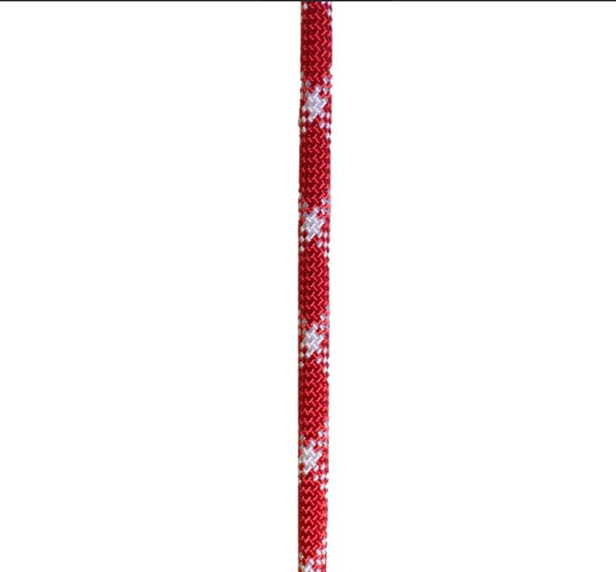 Rope G11 Stripe Red / White 11mm-This product is not eligible for return.