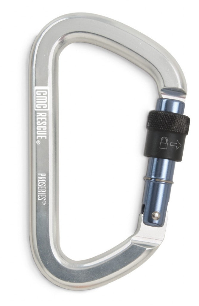Proseries Aluminum Key-Lock Carabiners Screw-Lock, Brite