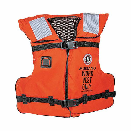 Type III Work Vest with Solas Reflective Tape Universal / Orange (02)