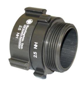 H54-Male x Female Swivel Rocker Lug Threaded Adapter 1.5" NH Male / 2.5" NY Corp Female Swivel Rocker Lug
