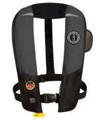 Inflatable PFD w/HIT (Auto Hydrostatic) - Universal Size Gray/Black (262)