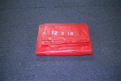 Salvage Covers 10ft x 12ft / Red / 10 oz vinyl