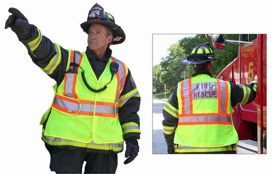 V1000 Safety Vest w/out Reflective ID Patch