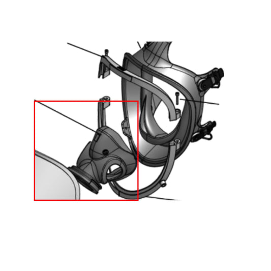 AV-3000 Facepiece Nosecups AV-3000 & AV-3000 SureSeal / Medium