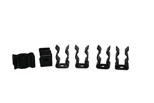 QUIC-MOUNT TOOL CLIPS .75" DIA.- .144" HOLE DIA.- 6 PCS/PKG - BLACK-3075-130-000