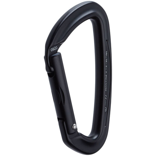 NRS Sliq Straight Gate Carabiner- Black