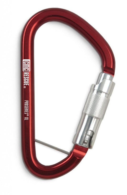 Proseries Aluminum Key-Lock Carabiners XL Auto-Lock, Red