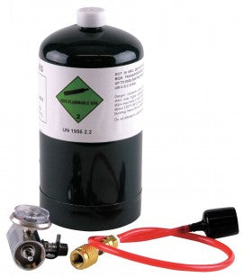 Calibration Kit Methane 2.5% Methane (50% LEL) (21 liter 2.5% Methane), Regulator, Hose