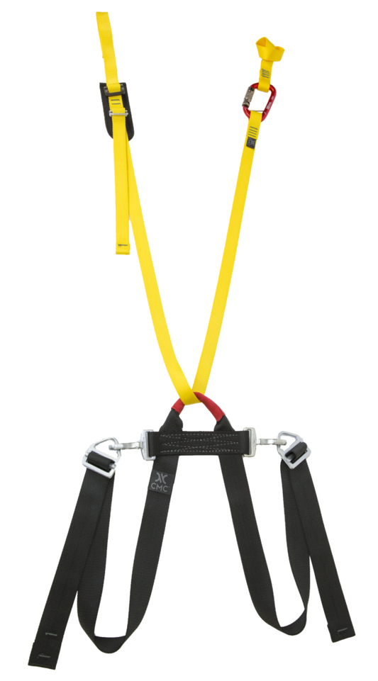 Patient Tie-In System Pelvic Harness (Yellow / Black)