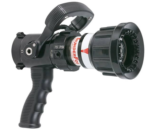 THUNDERFOG NOZZLE W/GRIP 1.5"NHF	30-200 GPM @ 75 PSI  FIXED TEETH
