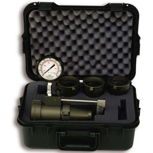 2 1/2"'  (65 mm) Flow Test Kit with Case (High Flow Kit) AFTK-LK