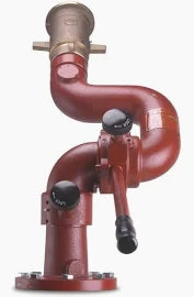 Omega 3" Single Waterway Monitor 4" flange X 2.5" NH Outlet, monitor
