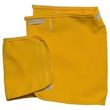 Yellow Nomex ear,neck,face shroud