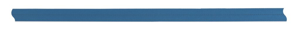 1 Inch Tubular Webbing Blue / Per Foot-This product is not eligible for return.
