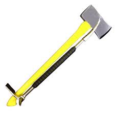 LOCK SLOT 8 Special triple strength fiberglass handle with a deer's hoof. Knurled bottom grip.