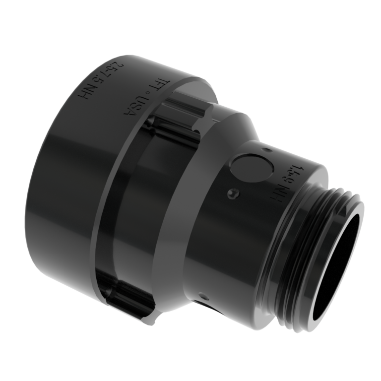 ADAPTER 2.5"NHF X 1.5"NHM RIGID FEMALE X MALE THREAD REDUCING ADAPTER