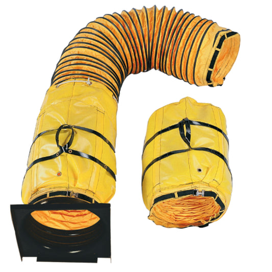 8" x 15' Duct with Belted Cuff & Carry Bag