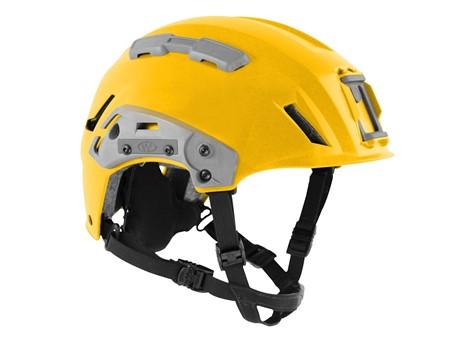 SAR Tactical Helmet Yellow W/ Goggle Posts
