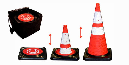 28" Collapsible Cone Kit 5-Pack with Storage Bag