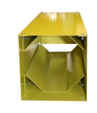 QUIC-STORAGE RACK - Storage Rack Complete Vertical / Yellow / With Top-1090-130-000