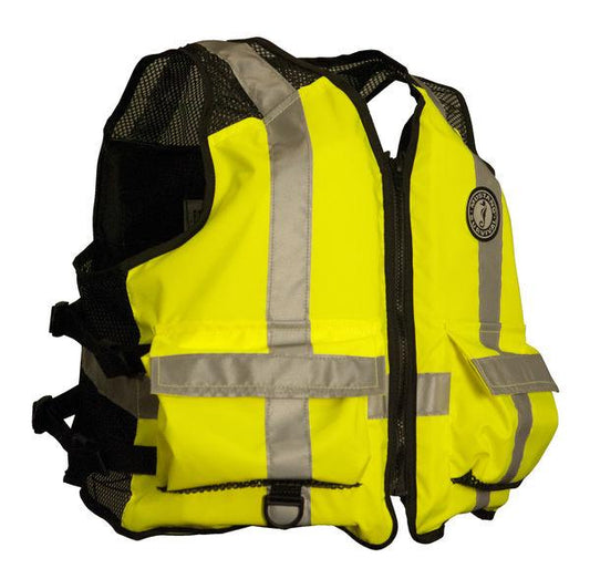 High Visibility Industrial Mesh Vest Fluorescent Yellow Green (239) / 4XL/5XL
