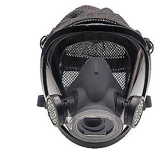 AV-3000 Facepiece with Polyester Head Harness / Medium