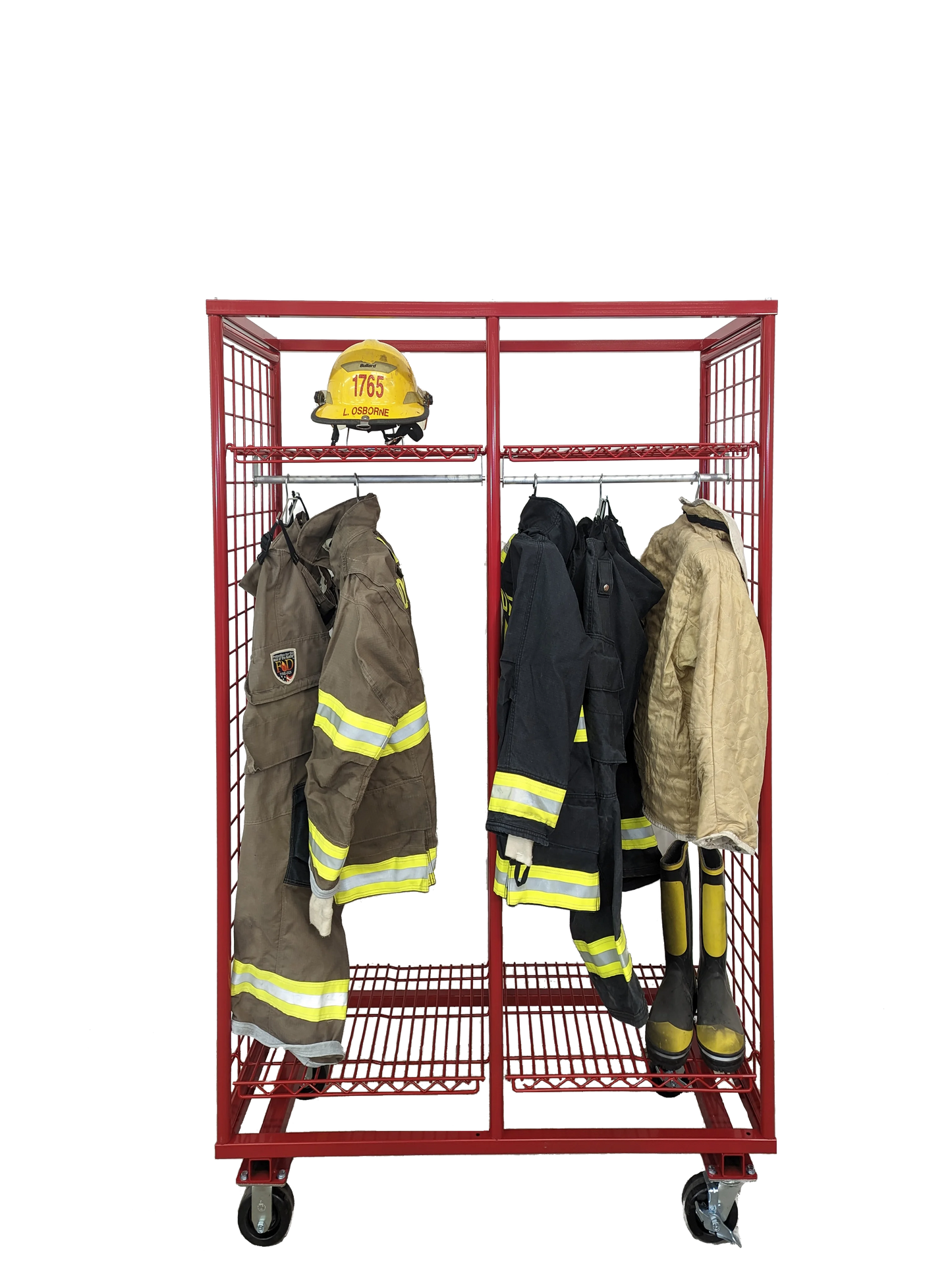 Circul-Air Mobile Gear Storage Lockers-Width of Locker: 20", Number of Openings: 3 Lockers Wide