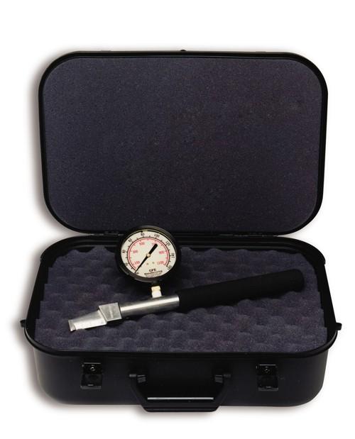Hand Held Hydrant Pitot with Case 0-160 PSI Gauge