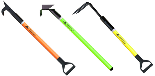 American Hook, OAL 10', HiViz Lime Pro-Lite Pole w/Rubber Bumper