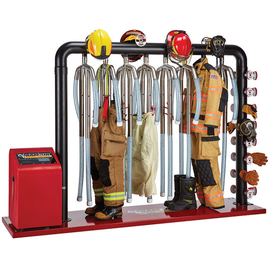 8-Unit Ambient Air Turnout Gear Dryer with Basic Timer Control