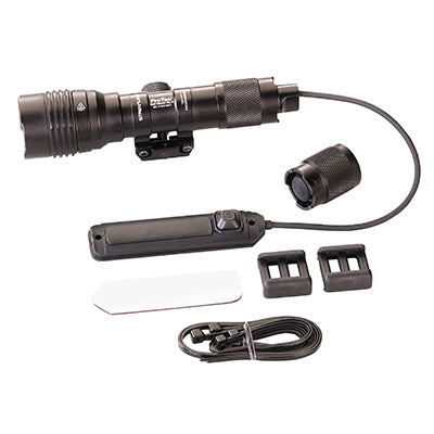 ProTac Railmount HL X includes remote switch, tail switch, remote retaining clips mounting hardware 2 CR123A