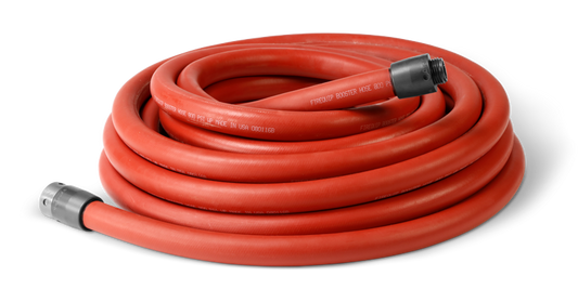 Fire Engine Booster Hose Red (800 PSI Working Pressure) 3/4 in. / 25 ft. / 1" NH Aluminum coupling