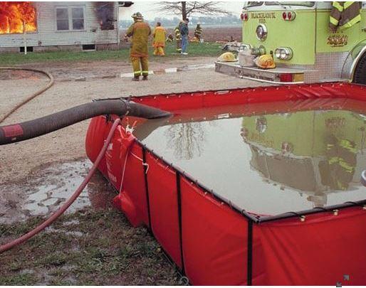FOL-DA-TANK ALUMINUM TANK 4000 Gallons / Red / 22oz Vinyl