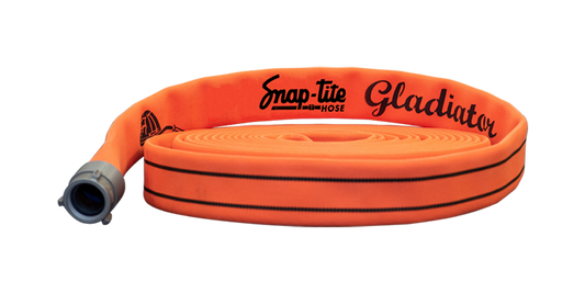FG: Gladiator: Double Jacket Attack Hose - 1 3/4" Diameter (1 1/2" NH/NST Coupled) Orange / 50'