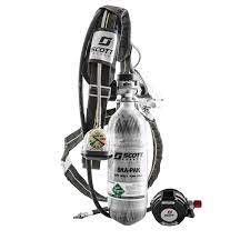 SKA-PAK PLUS Air Respirator 3000psi / Carbon / 10 Minute / Nylon Harness / E-Z Flo Modulair Regulator / Hansen Airline / No Facepiece/ With Hard Case