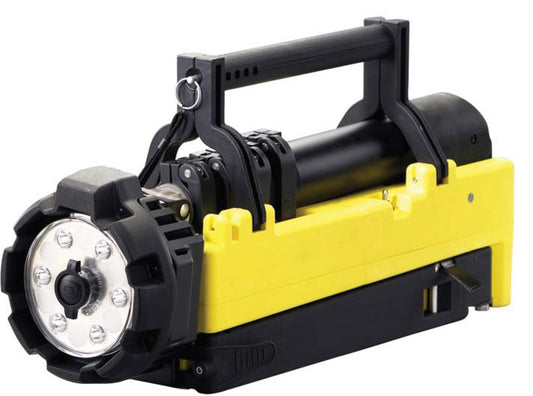 Portable Scene Light - 120V AC/12V DC - Yellow