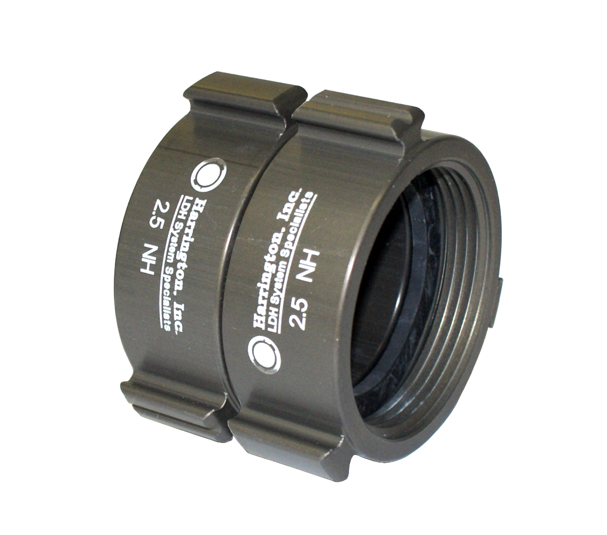 H53-Female Swivel Rocker Lug x Female Rigid Threaded Adapter 4.5" NH F SW RL / 3.5" NH F RL