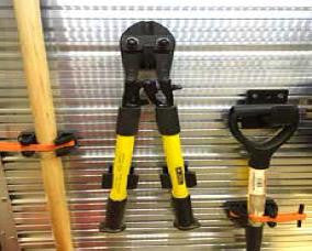 Bolt Cutters Mounting Kit Black