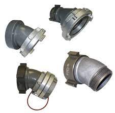 Pittsburgh 2.5 Female to 5" Storz 30 degree elbow
