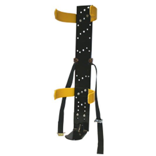 KNOCK-DOWN BRACKET WITH LOW PROFILE FULL HIGH CYCLE CLIPS 6.1" to 6.9" Dia. Cylinder / Backplate, Short Footplate, PHS Strap-1066-206-000
