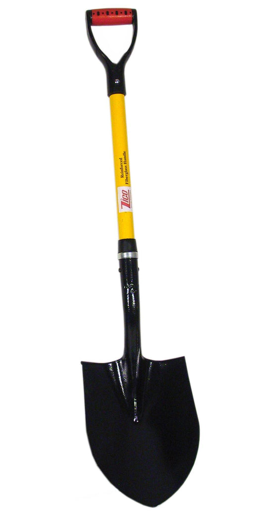 SHOVELS Round Point Shovel / 27" Handle w/ D-Grip-4065-252-000