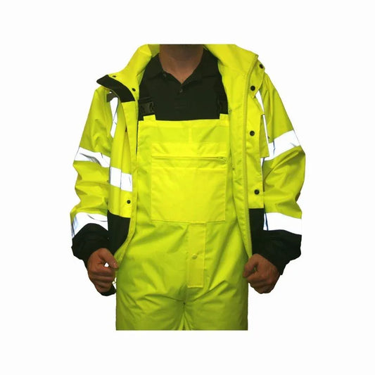 Bib Rain Pants Yellow / Black
SIZE TBD