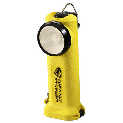 Survivor (Alkaline Model) Right Angle Safety Rated Personal Light Yellow
