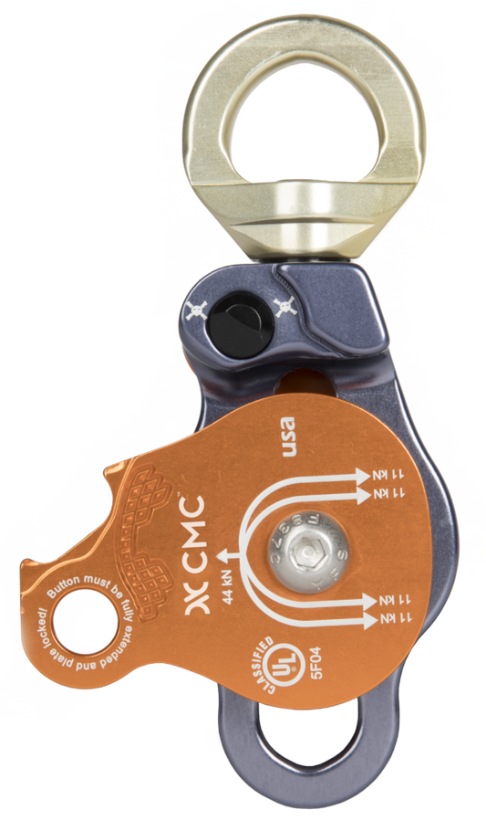 Swivel Double Pulley Bronze / Slate