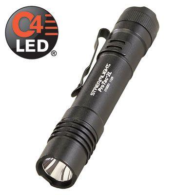 ProTac 2L  Includes 2 CR123A lithium batteries and holster Black