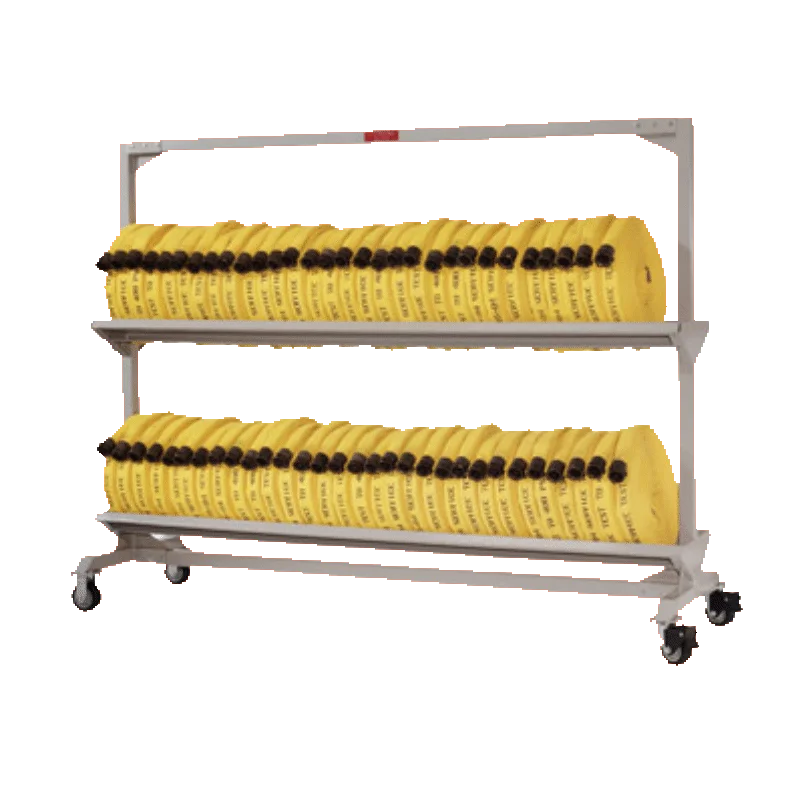 Circul-Air 2 Tier Portable Hose Rack-8' mobile